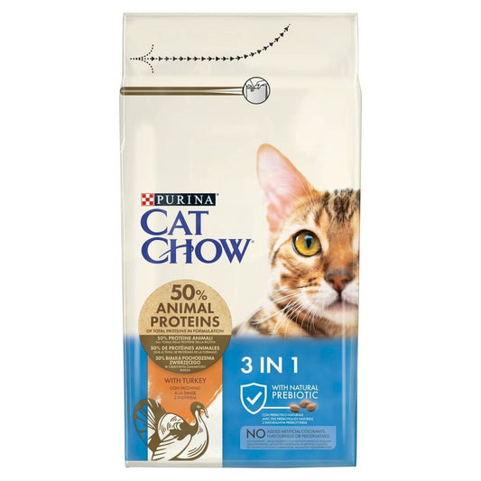 Cat food Purina Cat Chow Adult Turkey 1,5 Kg-0