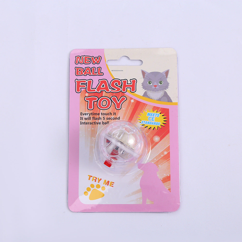 Illuminating Cat Toy Ball for Feline Playtime-2