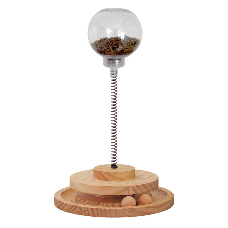 Interactive Cat Treat Dispenser Toy-3