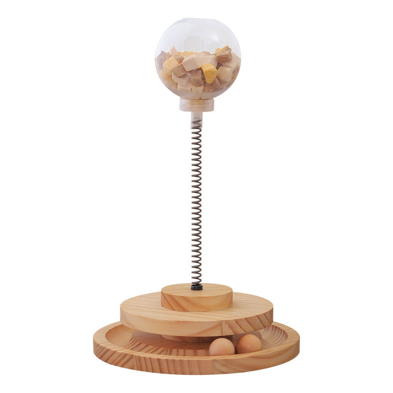 Interactive Cat Treat Dispenser Toy-4