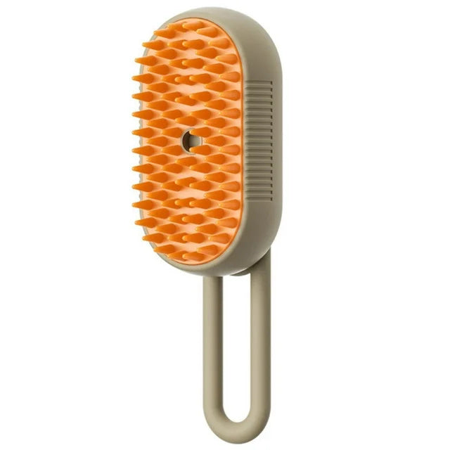 Luxury Cat Grooming Steam Brush 3-in-1 Spa Experience-6
